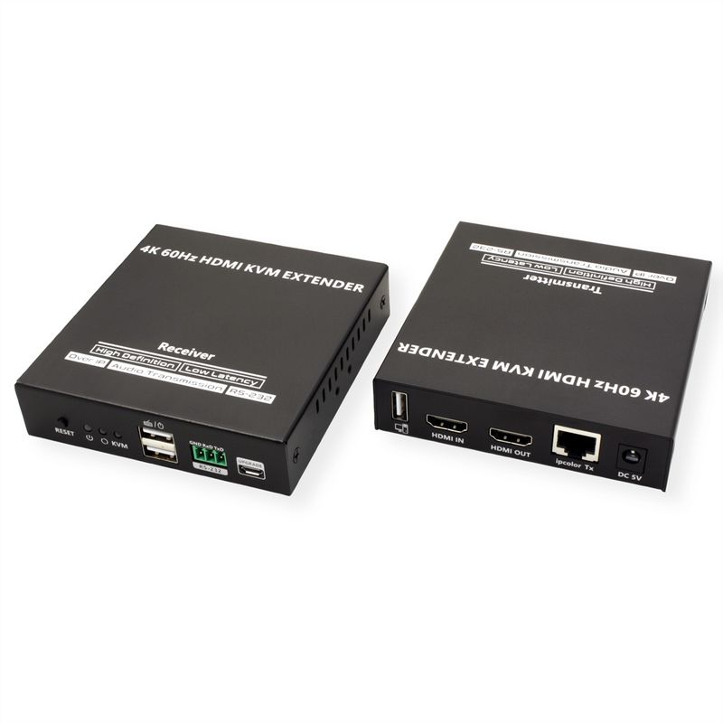 VALUE KVM Verlängerung über Kat.6/6A, HDMI, max. 120m