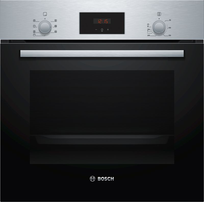 Bosch Einbau-Backofen-Set, HBF133BR0 + HEZ438201 + PKN645FP2E, Einbau-Backofen, Elektro-Kochfeld, Teleskopauszug, 2-fach, MKB22SK0, ID MKB22SK0
