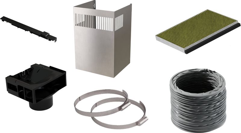 Neff Long-life Clean Air Umluftset, Metall-Optik, Z51FBI1L6, ID Z51FBI1L6