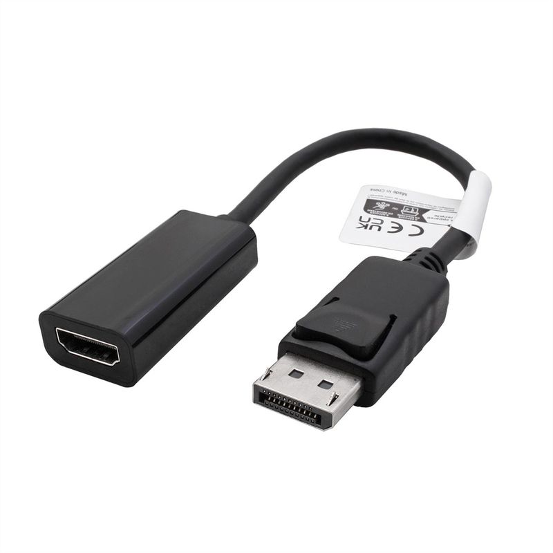 ROLINE 8K DisplayPort-HDMI Adapter, DP ST - HDMI BU, Aktiv