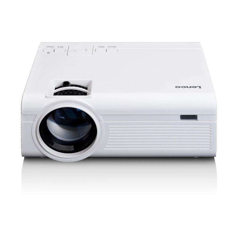 Lenco Beamer LPJ-280WH weiss, LED, , HDMI, AV-In, 2800 Lum. 3000:1