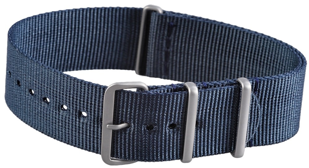 Natoarmband 22mm in blau Military Nato Band Nato Uhrenarmband
