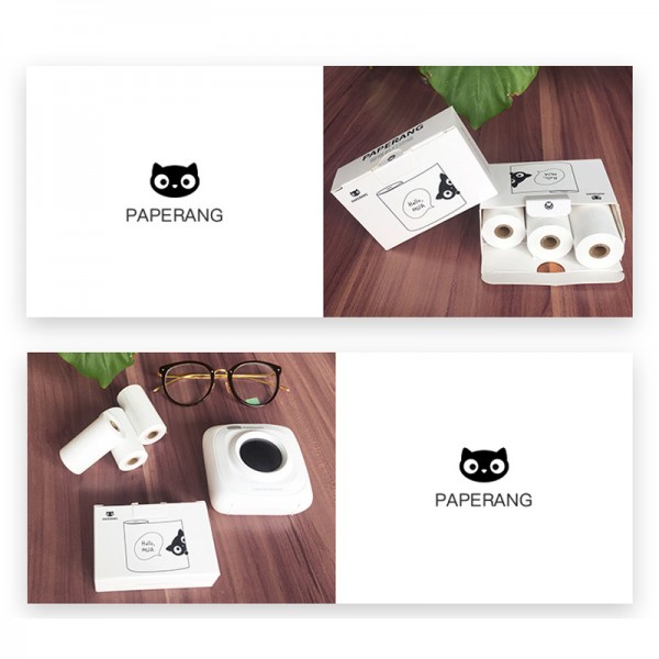 6 Rollen Original Papier für den Smartphone Drucker Paperang