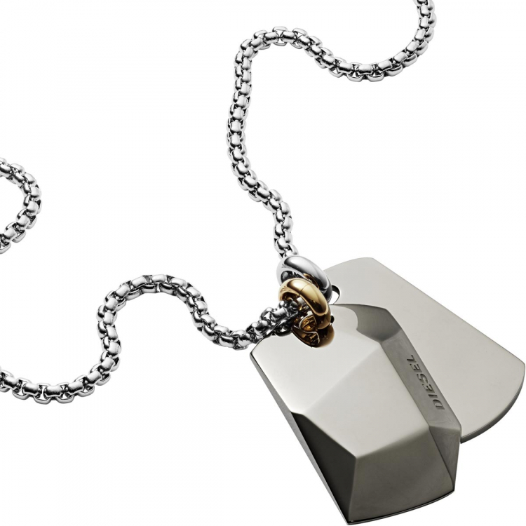 Diesel Double Dogtags DX1143040 Halskette