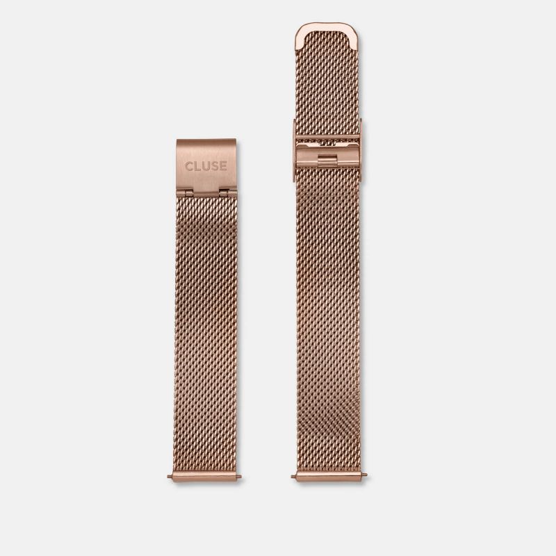 Cluse CLS347 СS1401101030 Strap 16 mm Mesh, Rose Gold/ Rose Gold