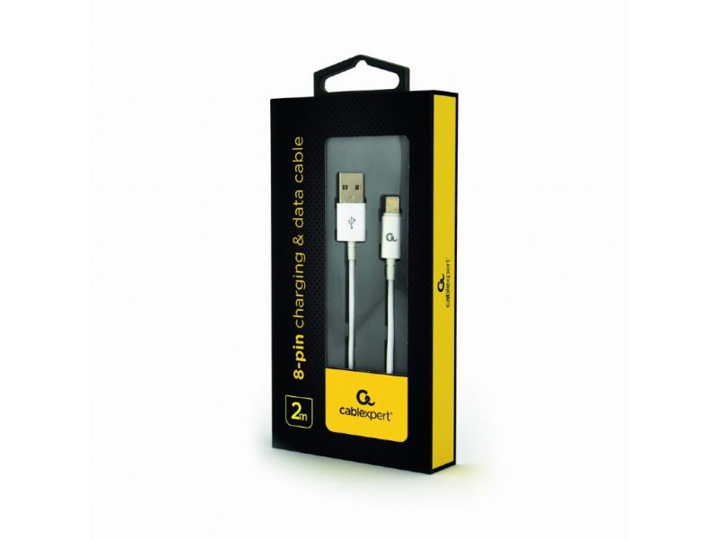 Original CableXpert 2m iPhone Lightning Ladekabel 8 pin