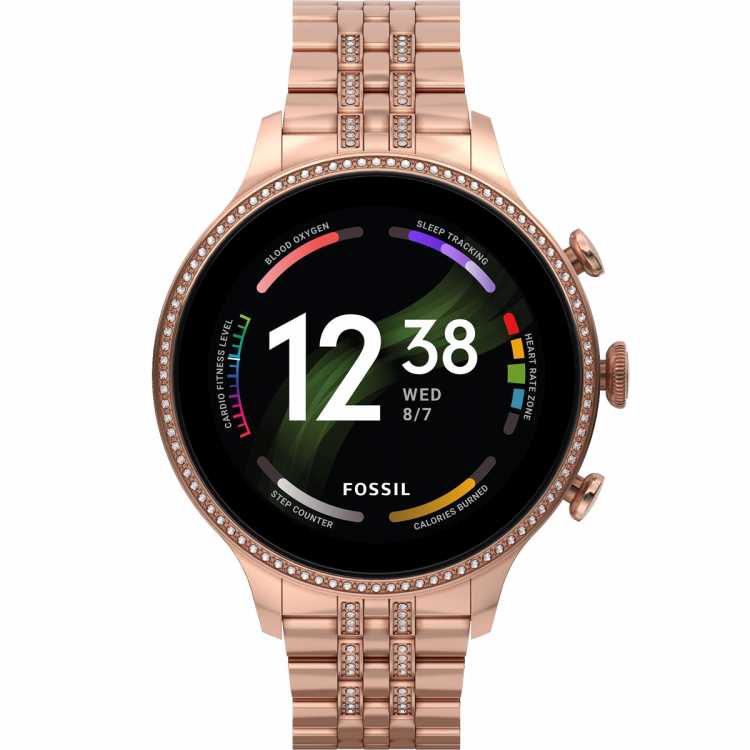 Fossil Smartwatch Gen 6 Damenuhr FTW6077 Set Seahawk
