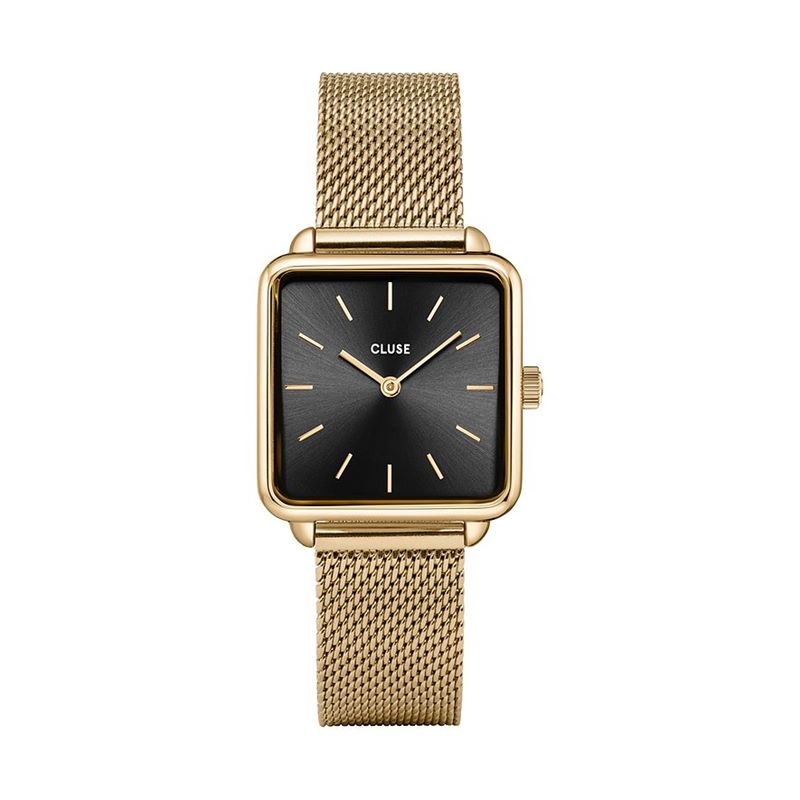 Cluse CW10308 La Tétragone Mesh Black/Gold