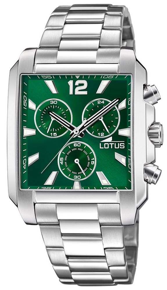Lotus 18850/3 Edelstahlband Chrono Herren