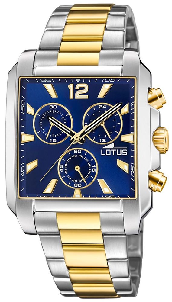 Lotus 18852/2 Edelstahlarmband Chrono Herren