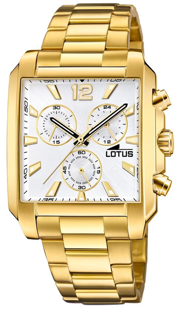 Lotus 18853/1 Edelstahlarmband Chrono Herren
