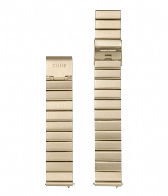 Cluse CS12202 1-Link Strap 16 mm Steel Gold Colour