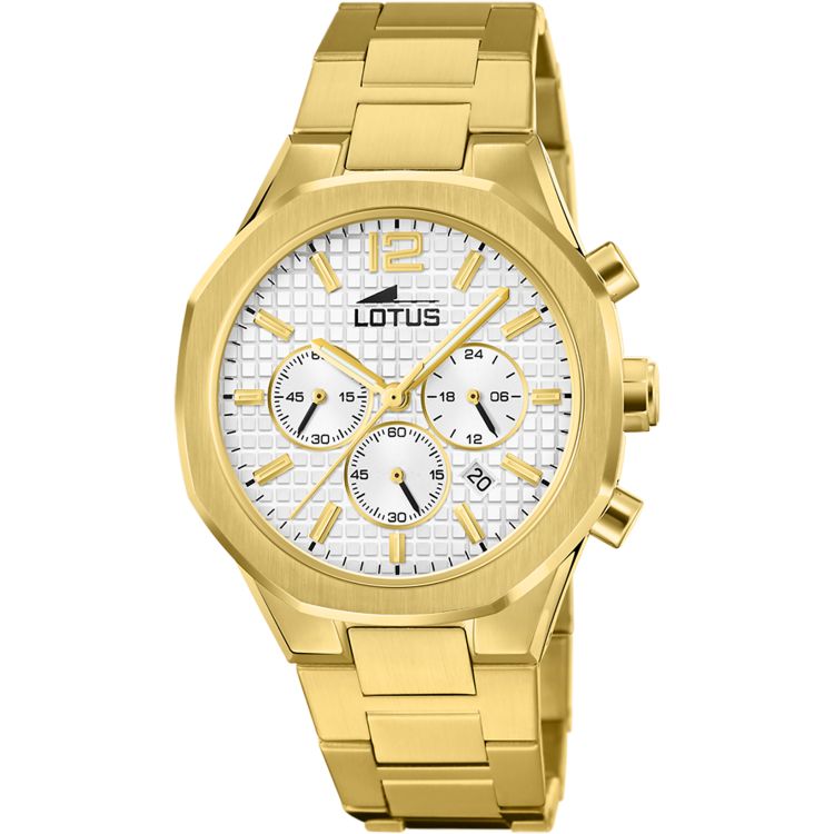 Black Friday Lotus 18868/1 Freedom Edelstahlarmband Chrono Herren