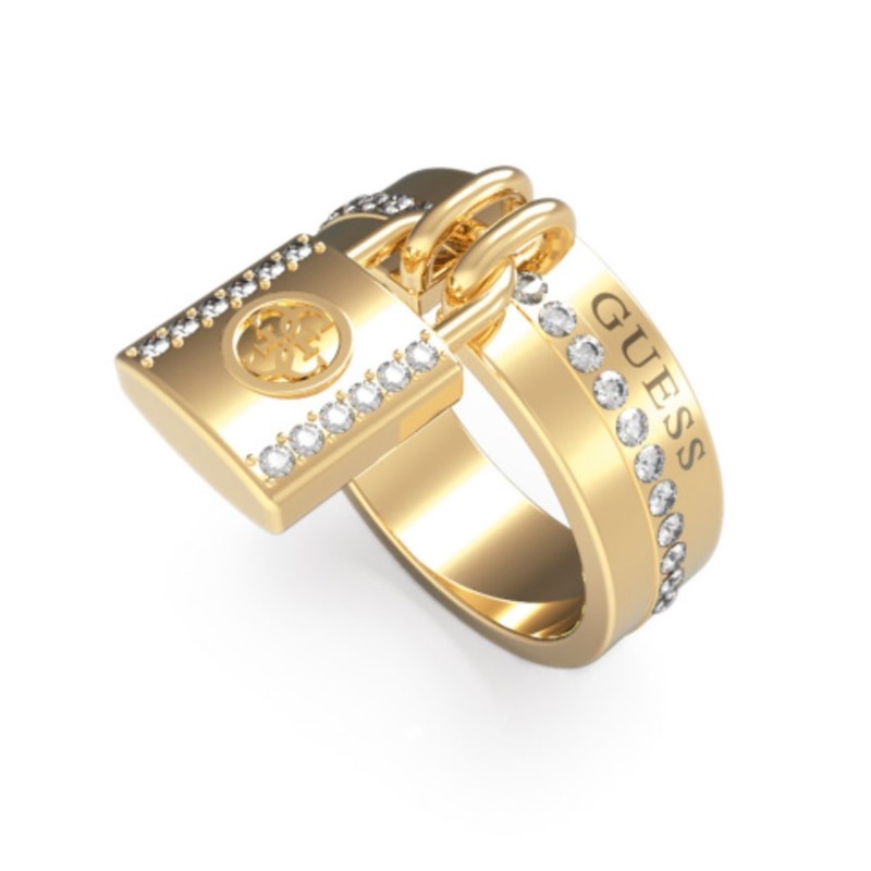 Guess JUBR01102JWYG52 Keep Me Close Damen Ring 52'