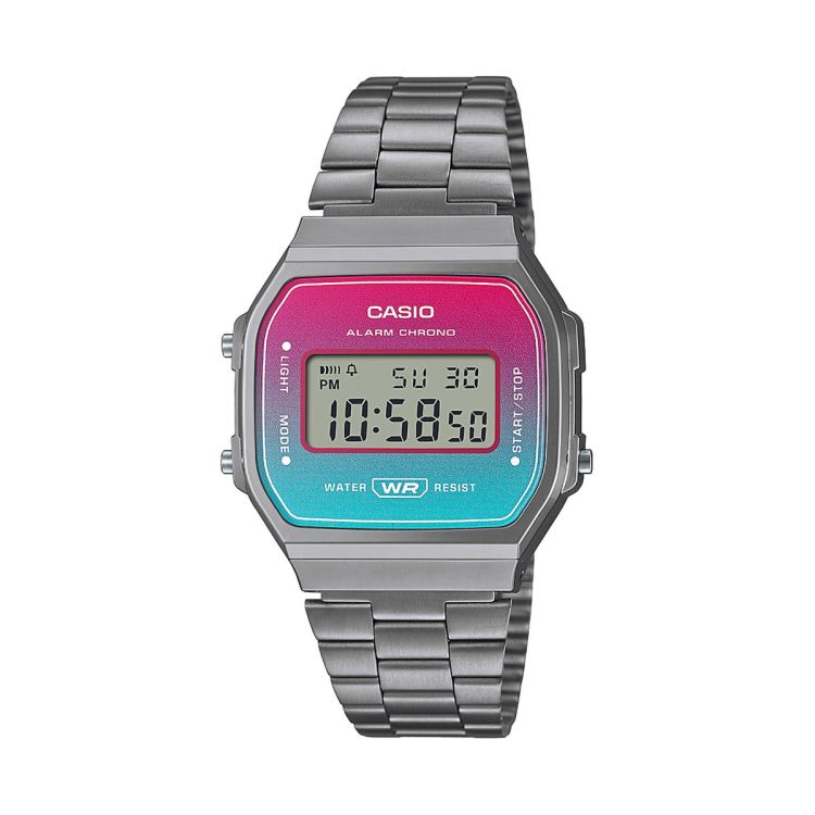 Casio A168WERB-2AEF Collection Retro Chrono Unisex