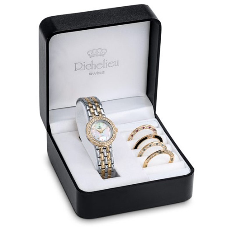 Richelieu Swiss Made 8644.07.980 Mother of Pearl Geschenkbox Damen