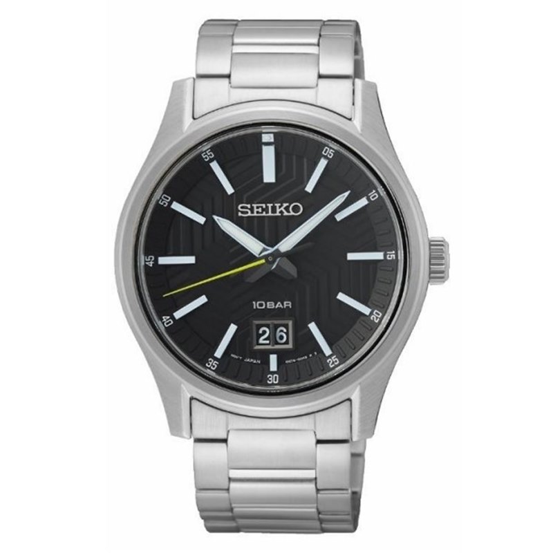 Seiko Quarz SUR535P1 Herrenuhr