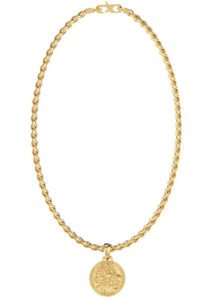 Black Friday Guess JUMN03011JWYGT-U Lion King Herren Halskette