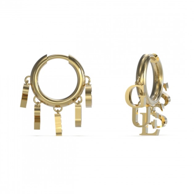 Guess JUBE03140JWYGT-U Huggie Me Damen Ohrringe