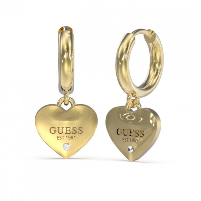 Guess JUBE03145JWYGT-U Huggie Me Damen Ohrringe