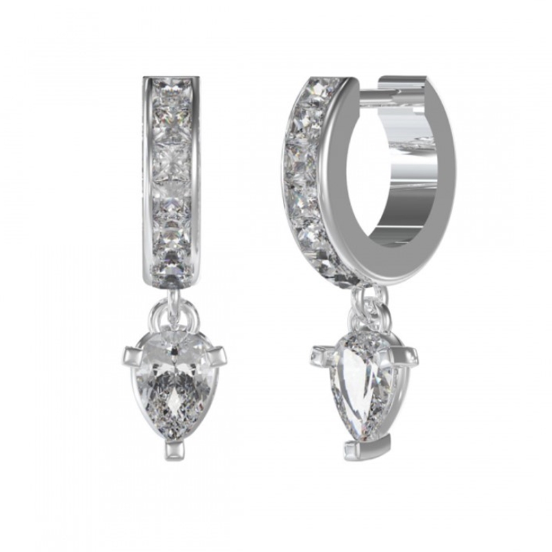 Guess JUBE03149JWRHT-U Huggie Me Damen Ohrringe