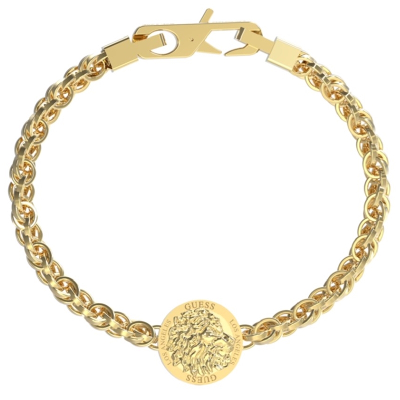 Guess JUMB03012JWYGS Lion King Herren Armband