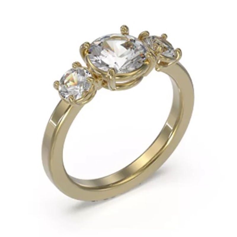 Guess JUBR03178JWYG52 It's Raining Rings Damen Ring 52