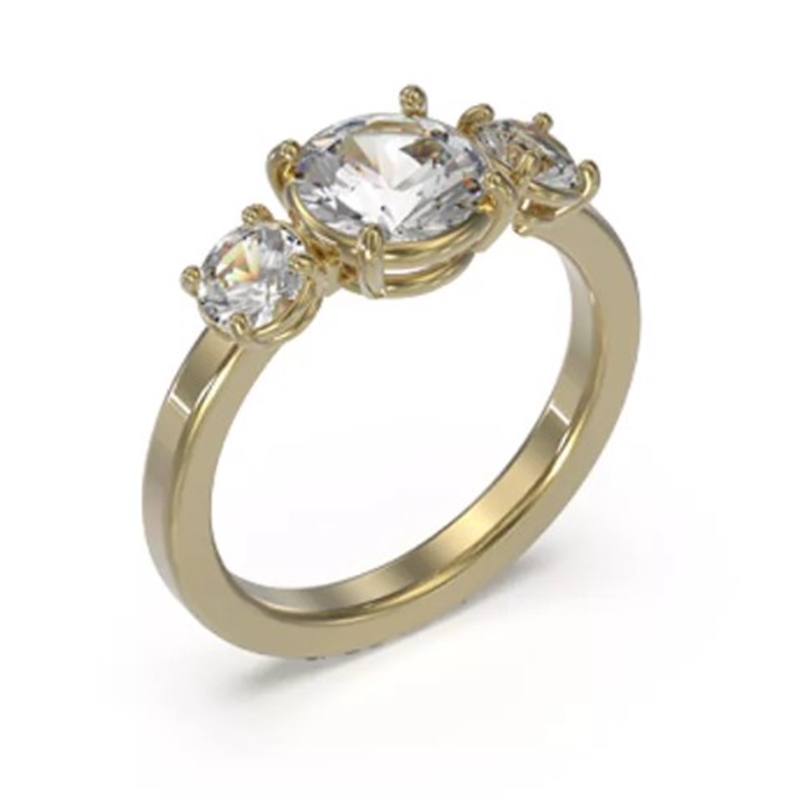 Guess JUBR03178JWYG56 It's Raining Rings Damen Ring 56