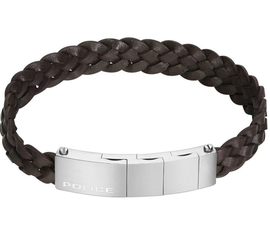 Police Indy II PEAGB0009502 Brown Armband Herren