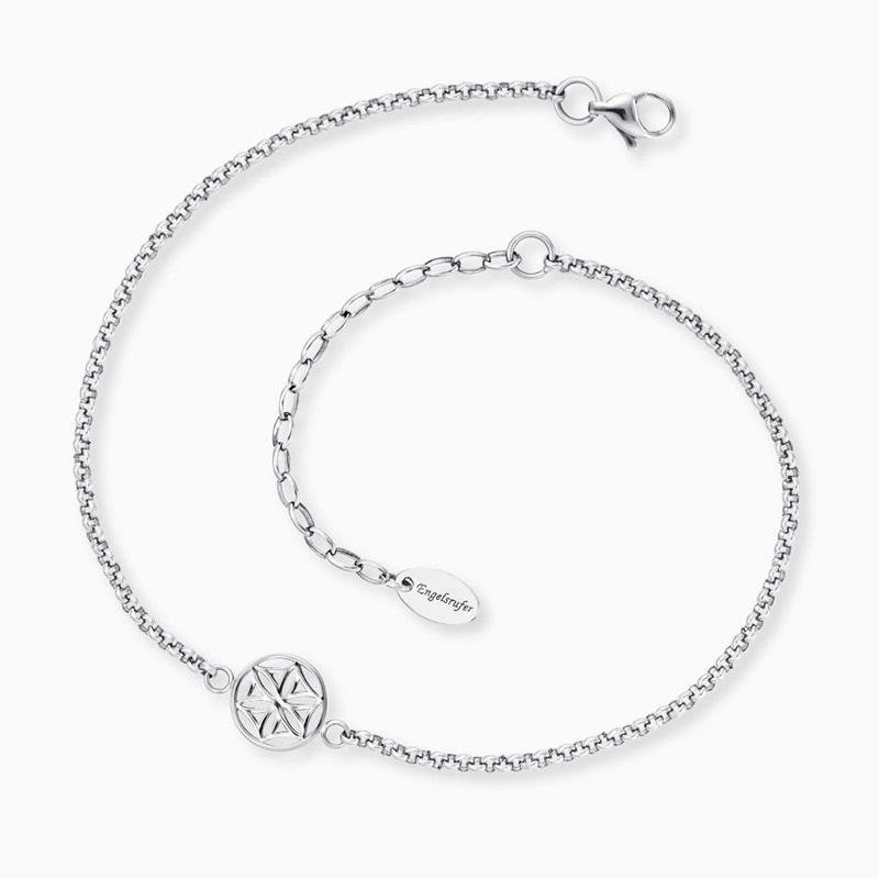 Engelsrufer Lebensblume ERFS-LILLIFL Fusskettchen Damen