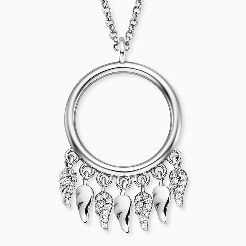 Engelsrufer Flywing Wings ERN-FLYWING-ZI Halskette Silber Damen