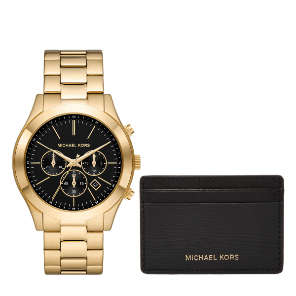 Michael Kors MK1076SET Runway Chrono Herren