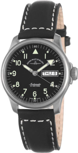 Zeno-Watch Basel Pilot Basic Navigator 12836DDN-a1-matt Automatik Herren