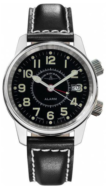 Zeno-Watch Basel Pilot Classic Vibrations-Alarm – Limited Edition 6575-a1 Automatik Herren