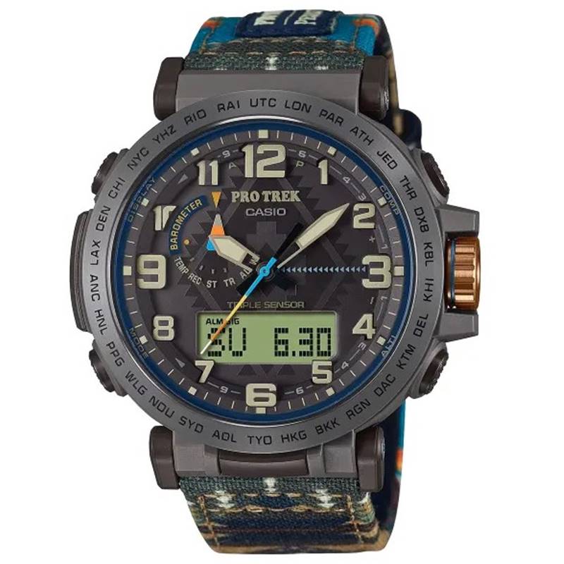 Casio Pro Trek PRG-601PE-5ER Pendleton Collab Limited Edition Herrenuhr