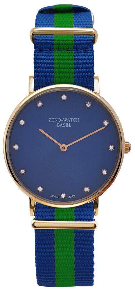 Zeno-Watch Basel Design Bauhaus Evo 40 Nato P0161Q-Pgr-i4N Herren