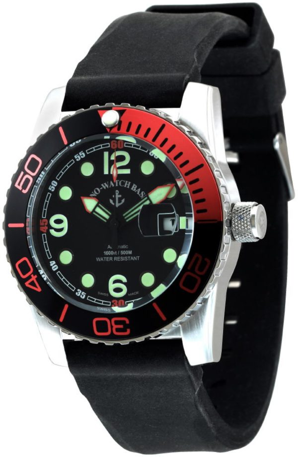 Zeno-Watch Basel Airplane Diver Automatic Points 6349-3-a1-5 Herren