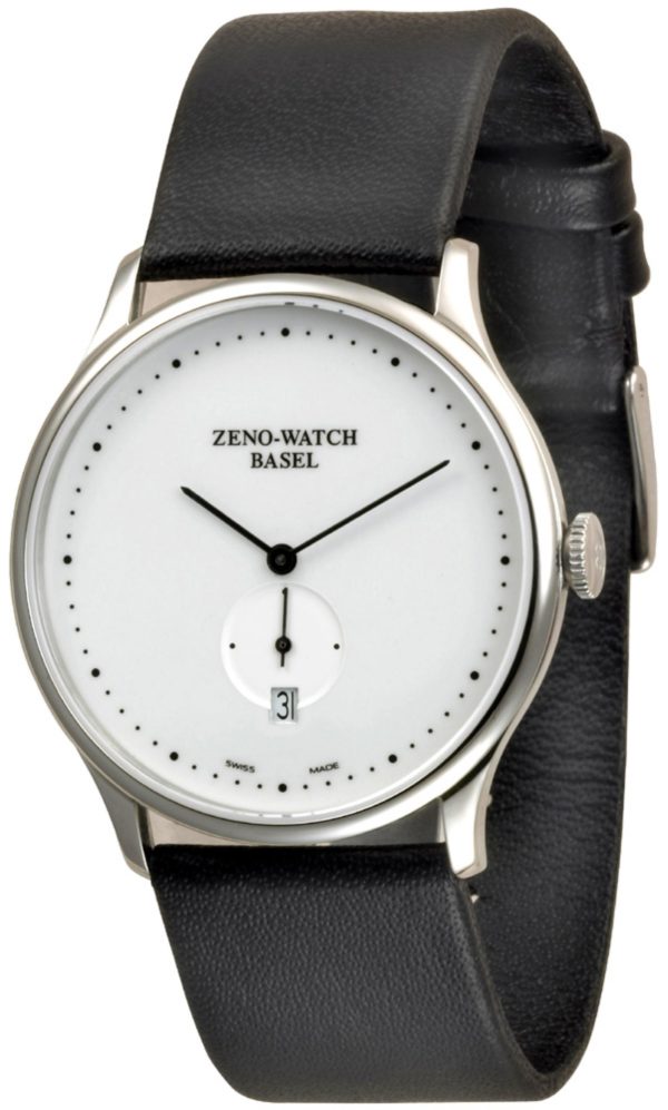 Zeno-Watch Basel Flat Bauhaus  6493Q-i2-Dots Herren