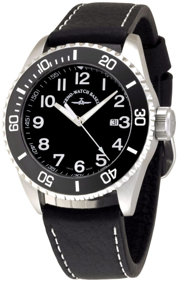 Zeno-Watch Basel Qaurtz Taucheruhr Keramik 6492-515Q-a1-1 Herren