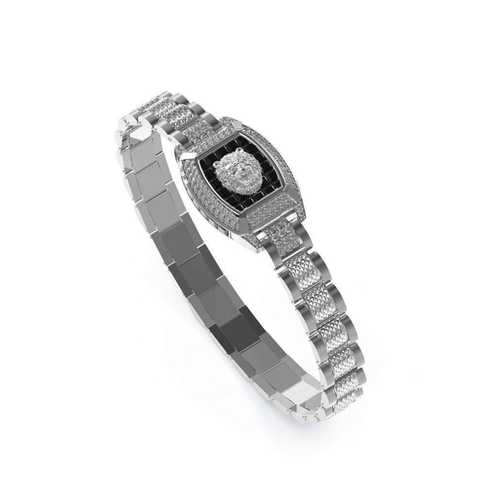 Guess JUMB05000JWSTT-U Lion King Herren Armband