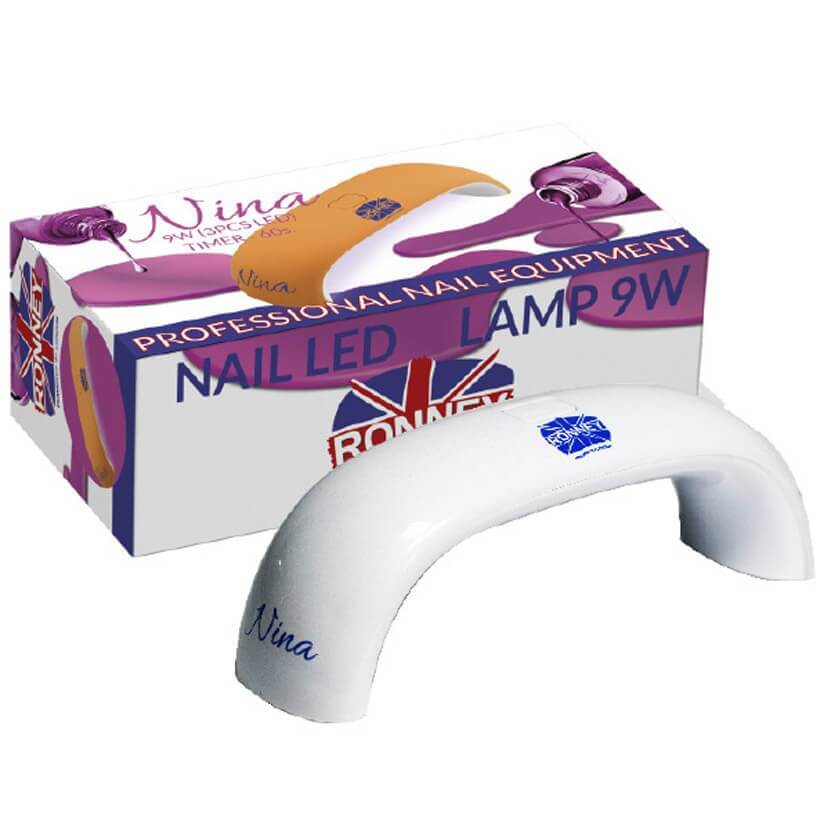 Ronney Professional NINA Mini Nail LED Lamp 9W
