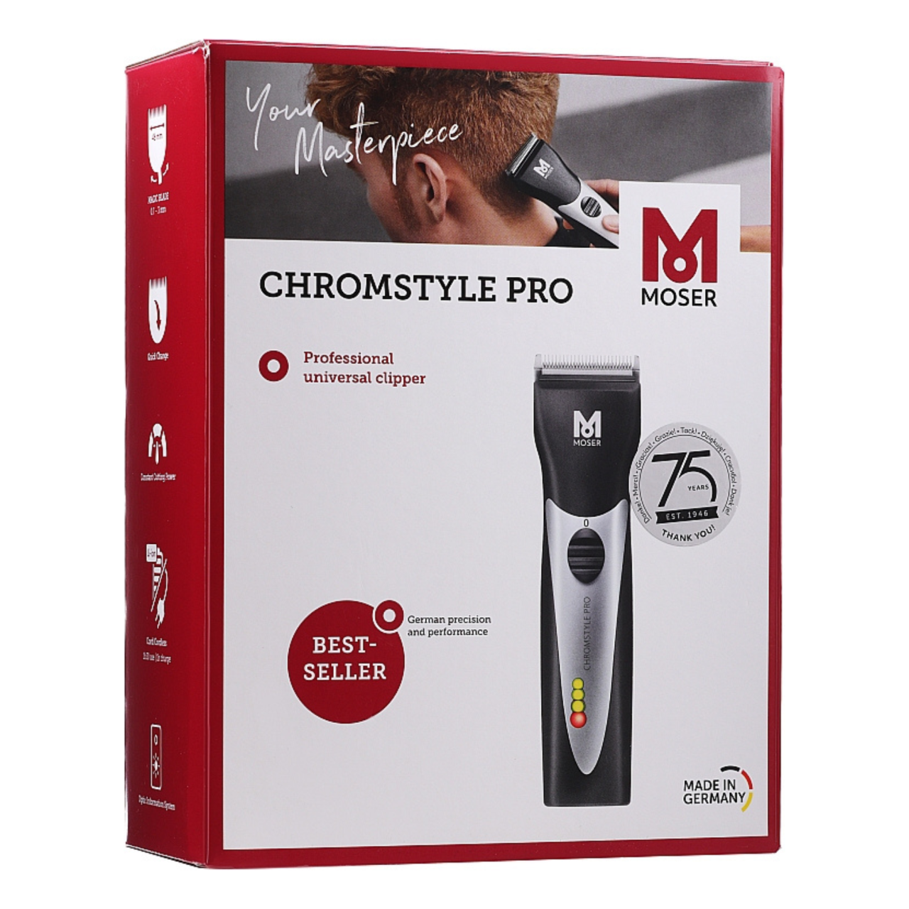 MOSER Chromstyle Pro Black Haarschneider