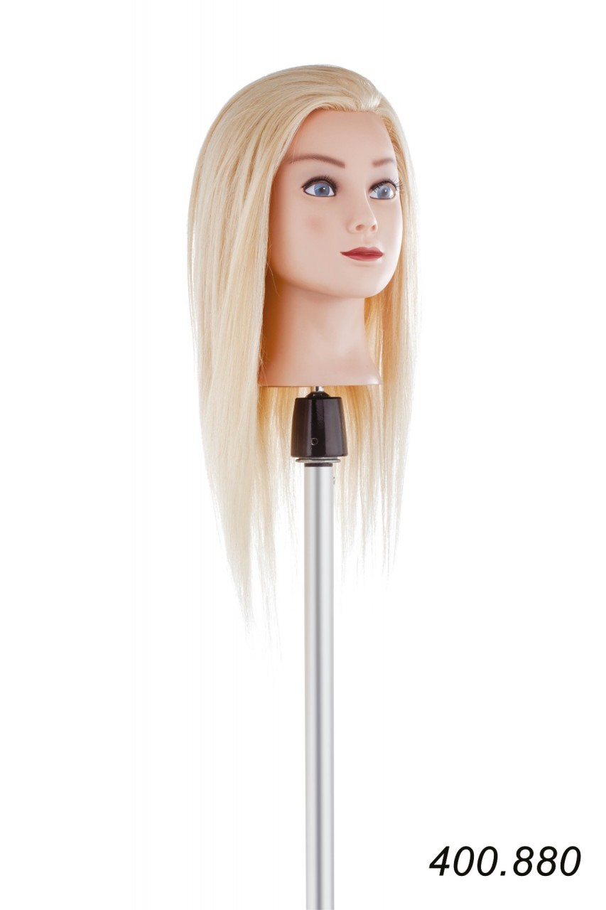 XANITALIA Übungskopf Echthaar Lang