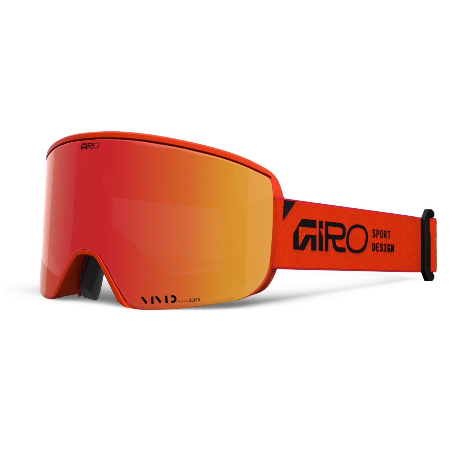 Giro Axis Vivid Goggle Herren rot, Grösse one size