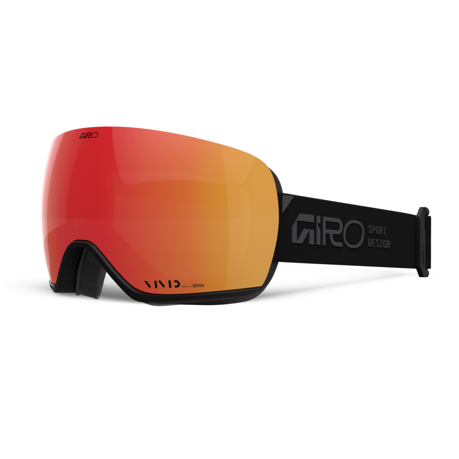 Giro Article II Vivid Goggle Herren orange, Grösse one size
