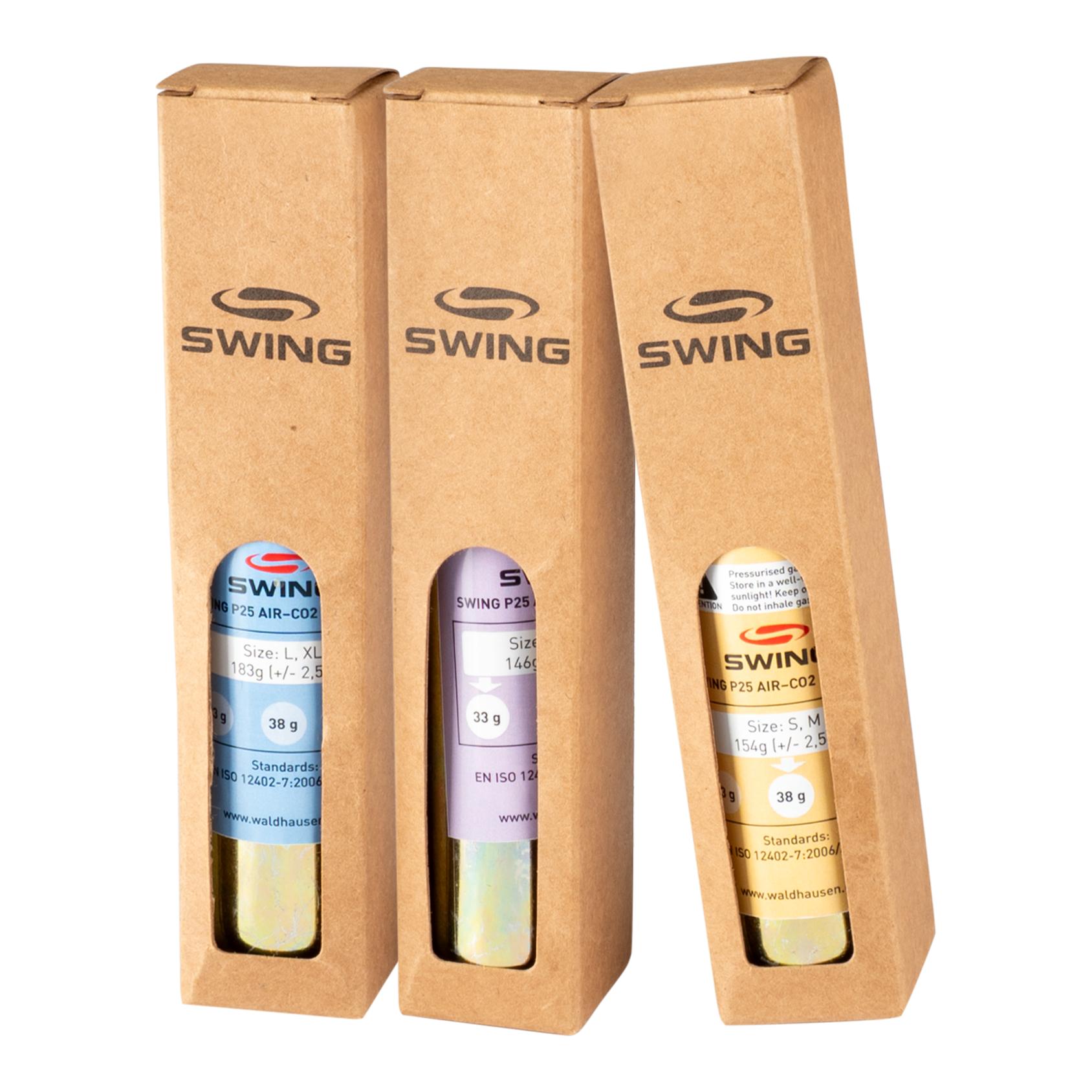 Ersatzkartusche CO2 für Swing P25 AIR - Silber