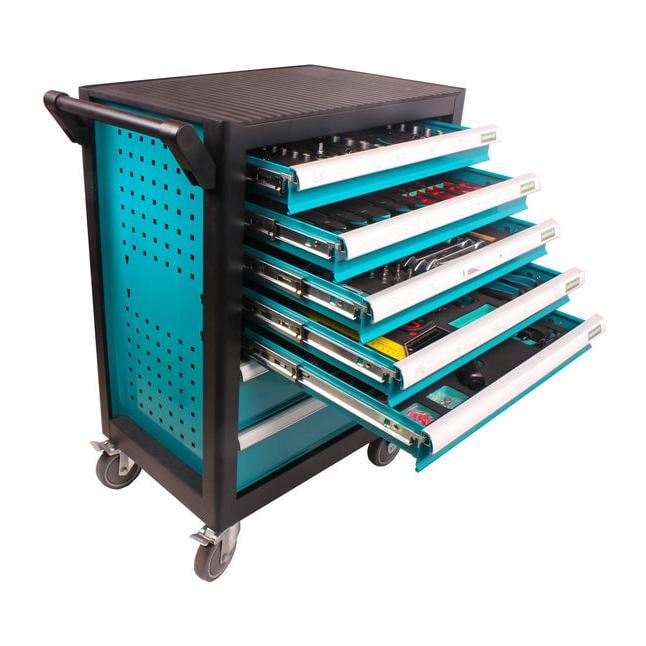 technocraft Werkstattwagen 'Rollboy' - Grün/Schwarz -