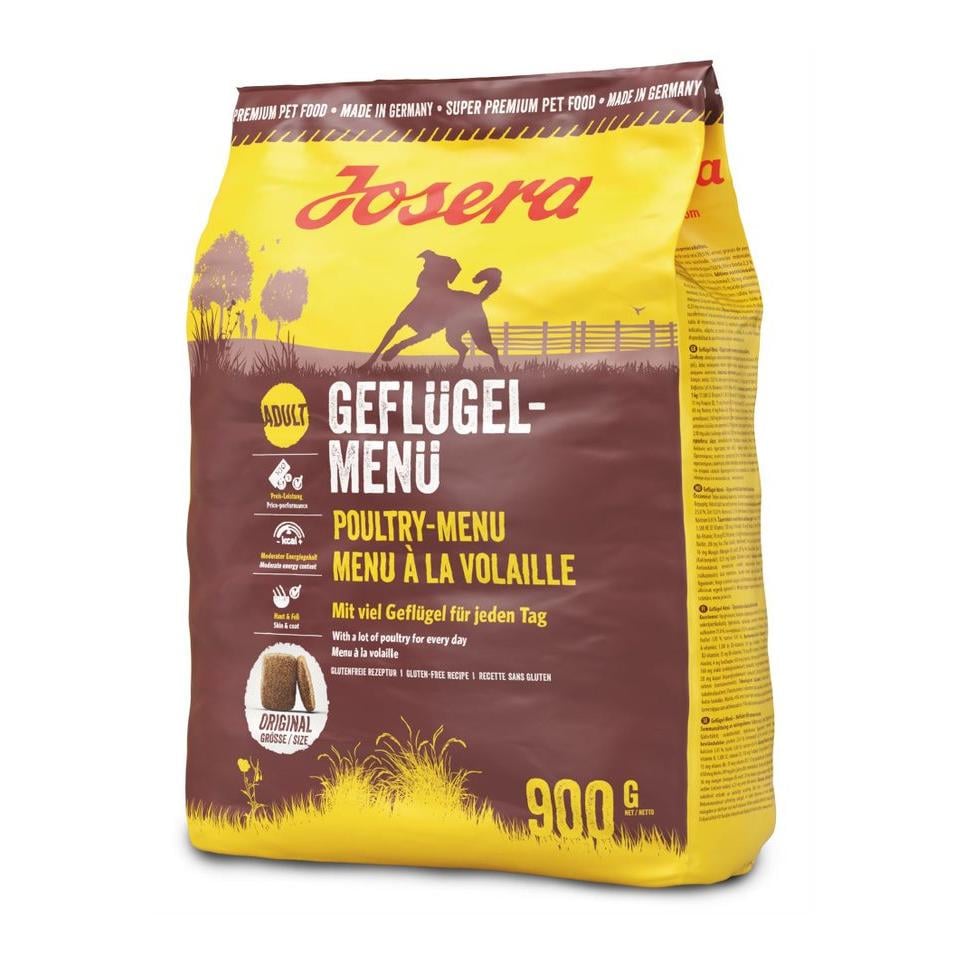 Josera Trockenfutter Geflügel Menü - Gelb -