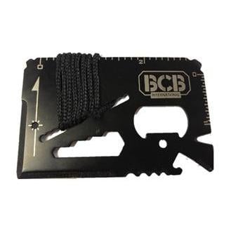 BCB Mini Work Tool Kreditkarten Multitool - schwarz