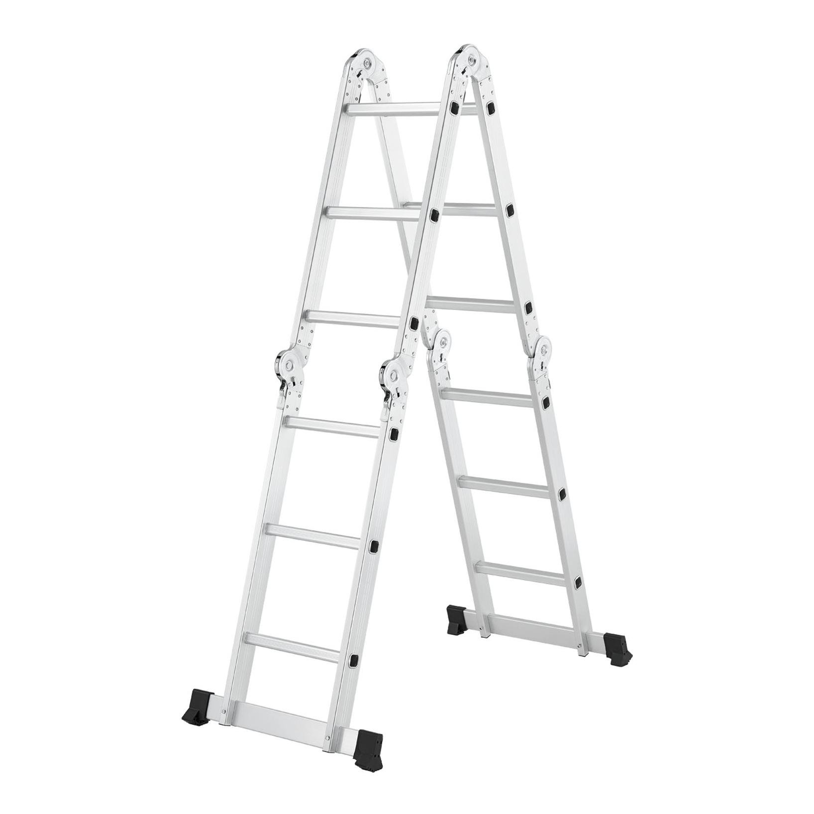 Hauptner Multileiter aus Alu 3,6 Meter - Aluminium -